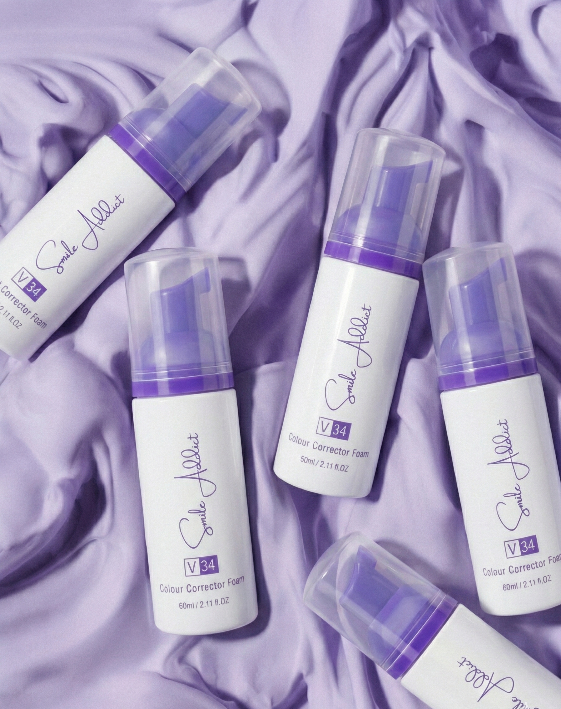 Smile Addict V34 Whitening Foam – Instant Color Corrector