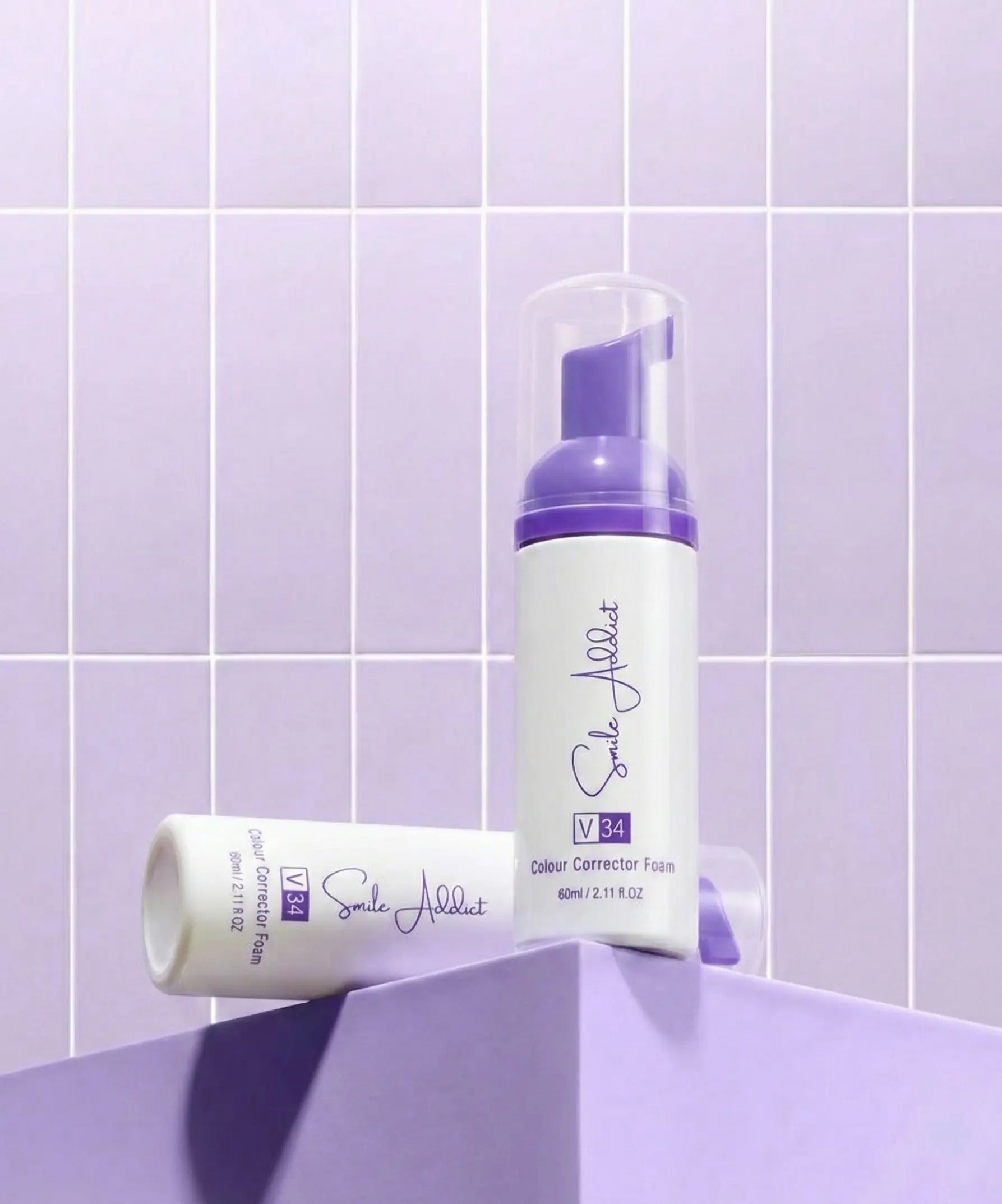 Mousse Blanchissante Smile Addict V34 – Correcteur de Couleur Instantané Smile Addict