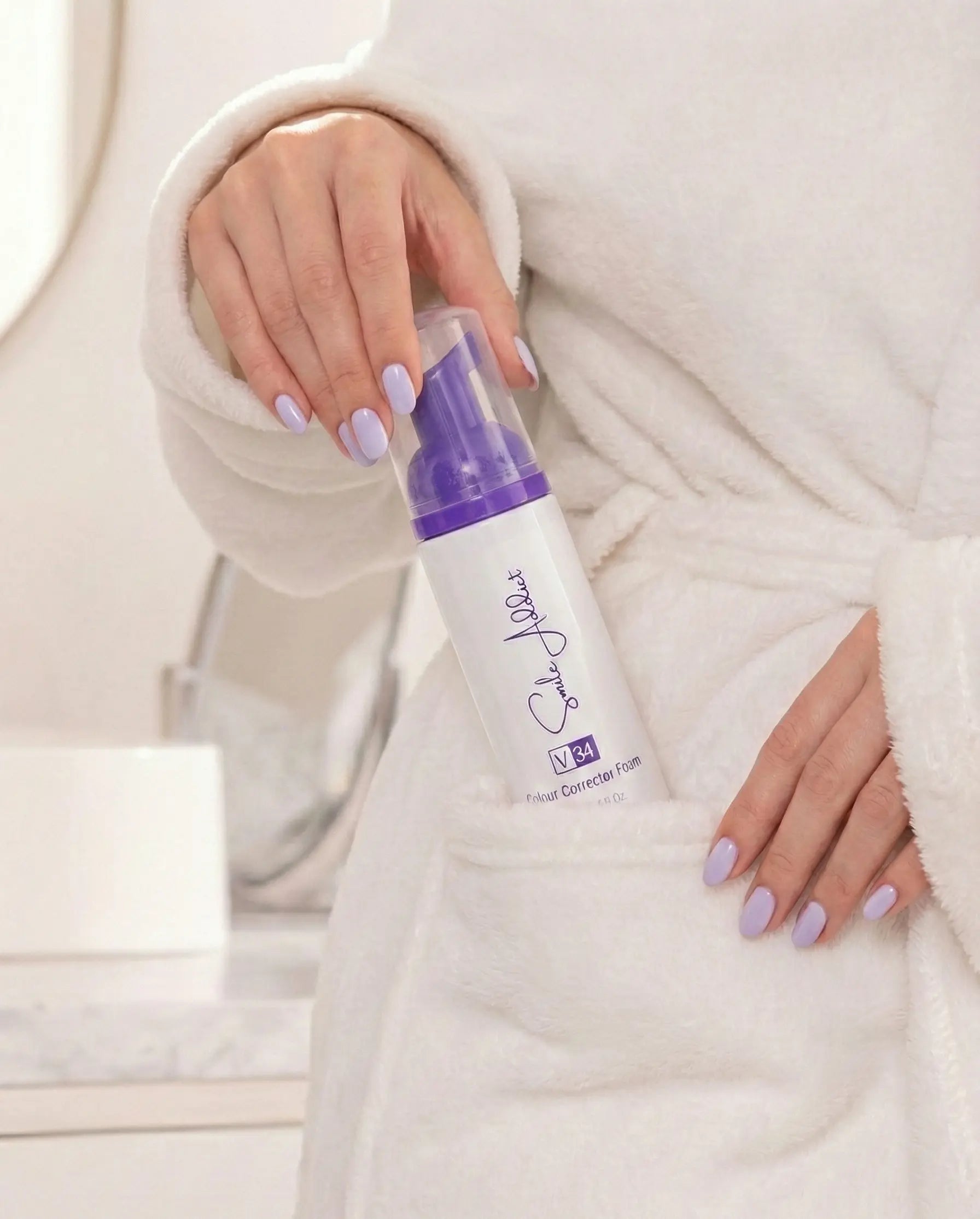 Mousse Blanchissante Smile Addict V34 – Correcteur de Couleur Instantané Smile Addict