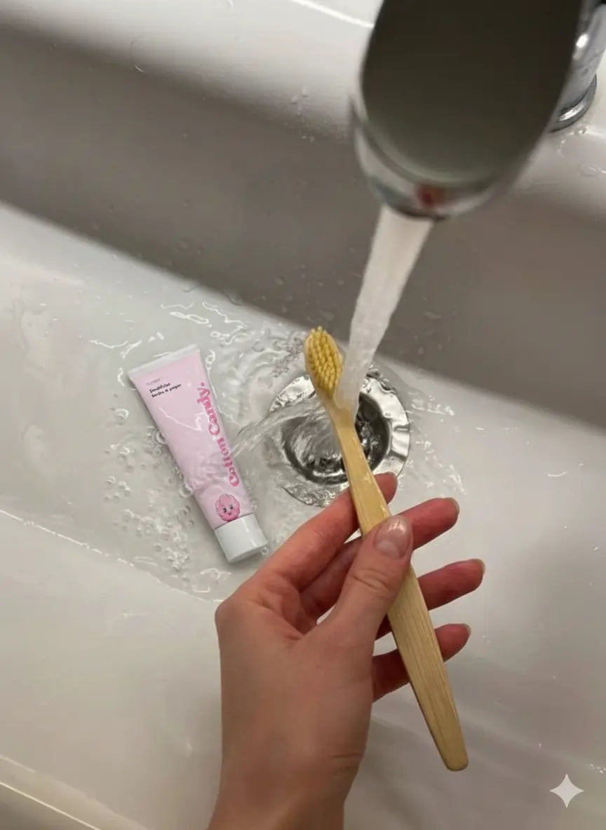 Dentifrice Aromatisé Saveur Barbe à Papa – Charbon Actif Naturel | Smile Addict Smile Addict