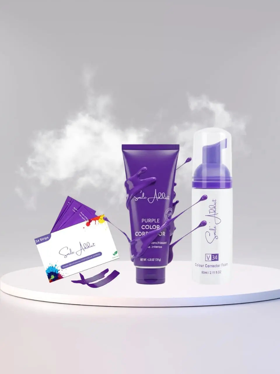 PACK ROUTINE EXPRESS BLANCHEUR — PACK BEST-SELLERS SMILE ADDICT Smile Addict