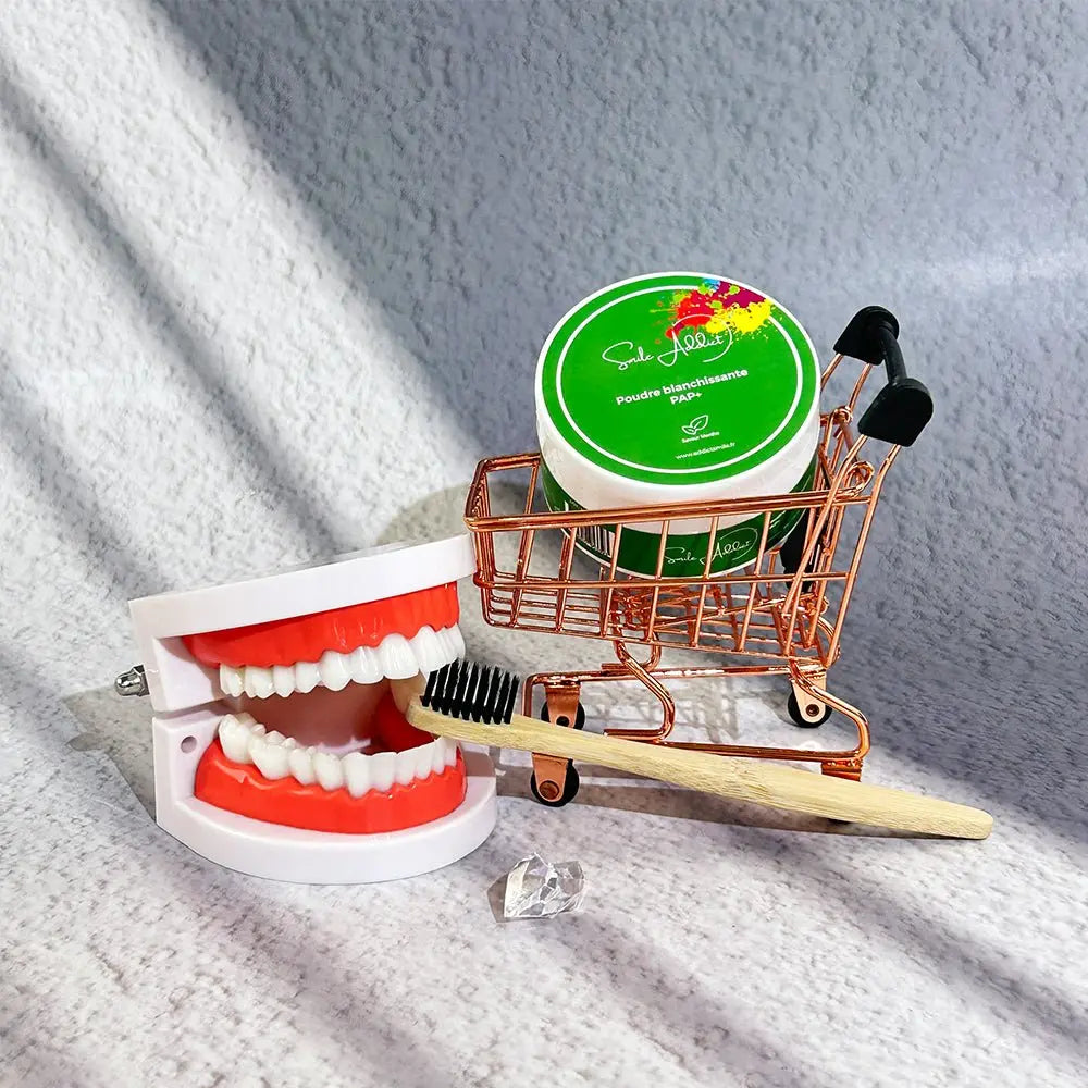 Poudre de PAP Blanchissante à la Menthe Addict Smile