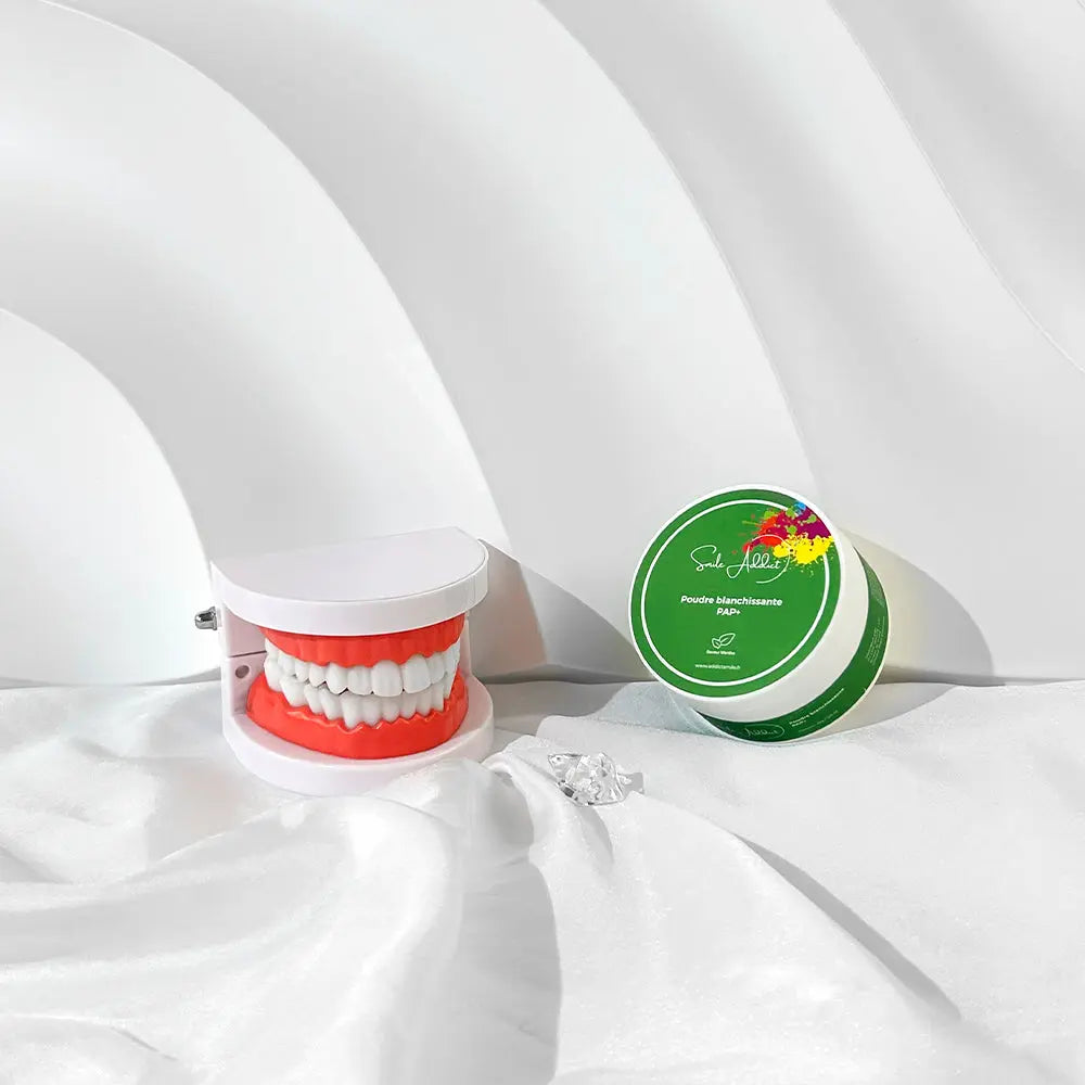 Poudre de PAP Blanchissante à la Menthe Addict Smile