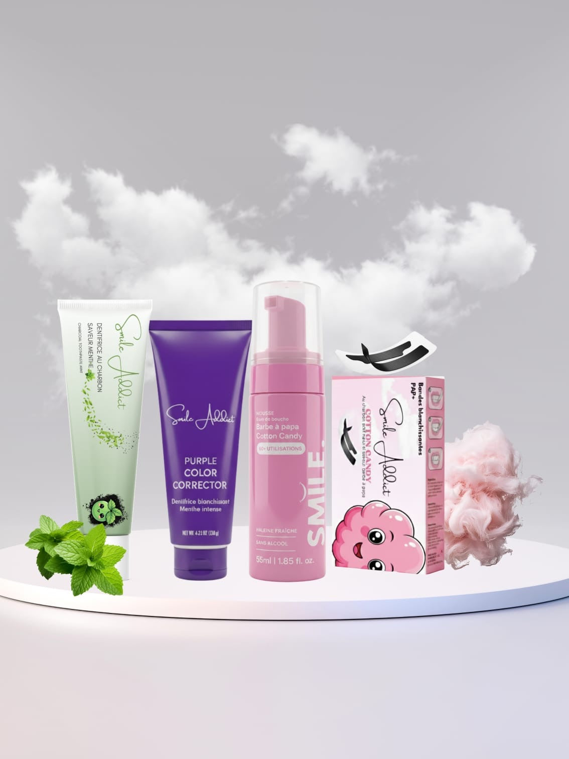 PACK ROUTINE BLANCHEUR COMPLETE - SMILE ADDICT