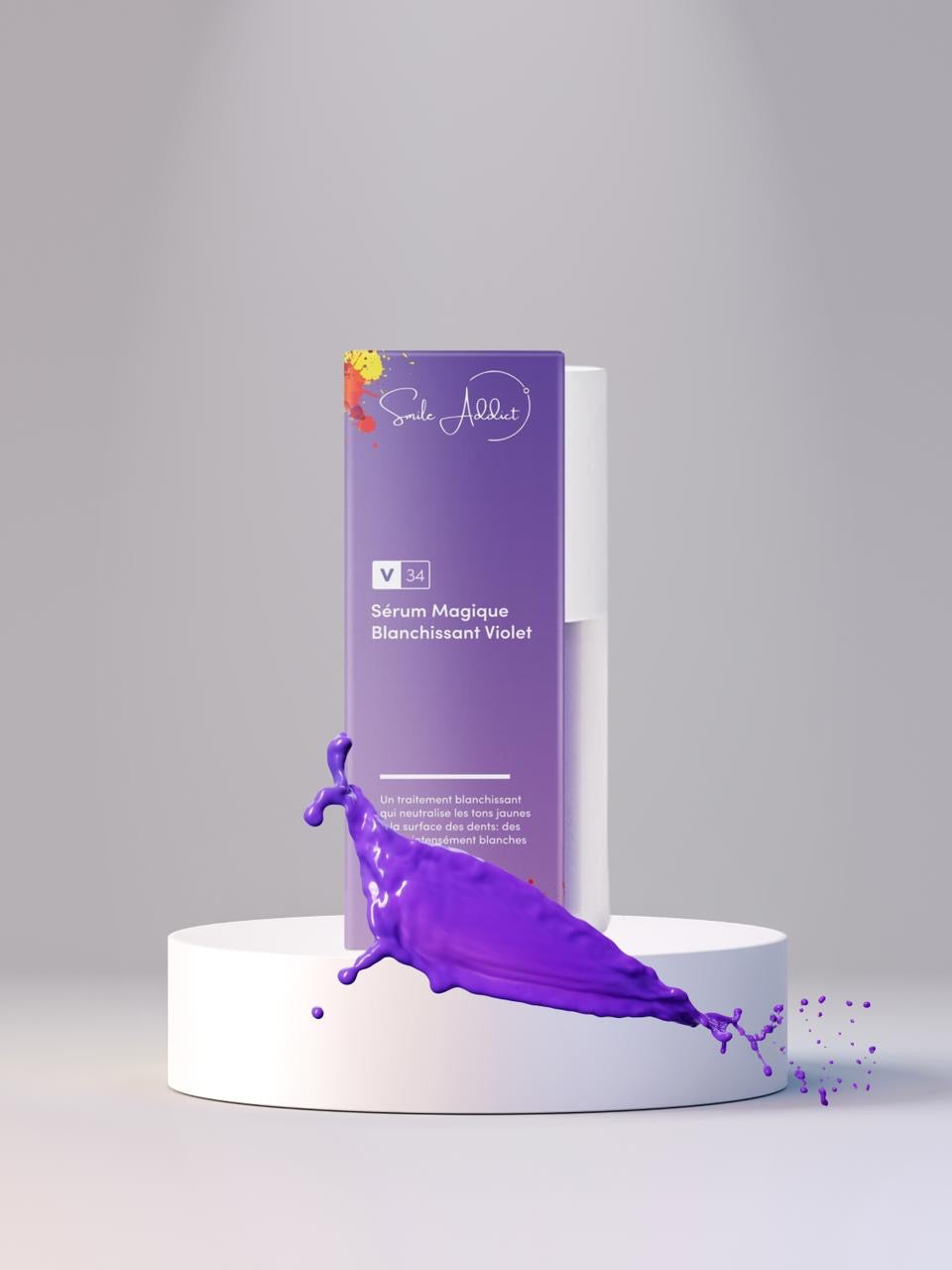 FARBKORREKTOR - Violettes aufhellendes "magisches" Serum 30ml 🌟 Addict Smile