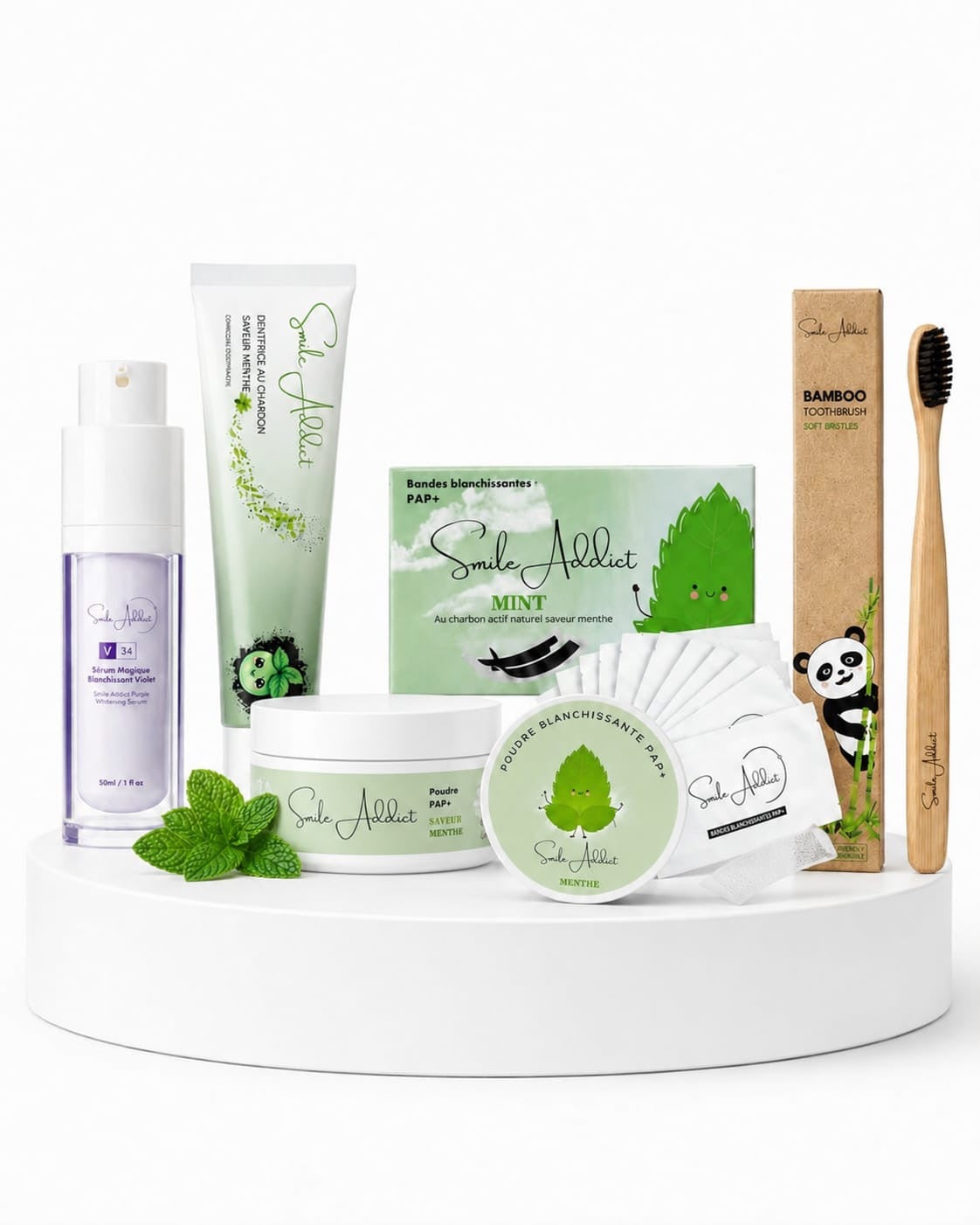 Pack Complet Blancheur Intense – Routine 5 Produits Blanchiment Dentaire