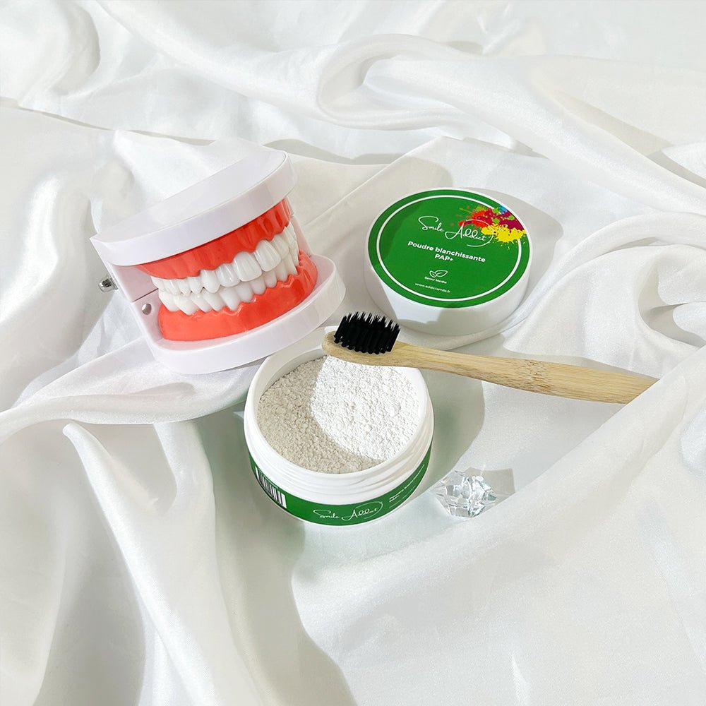 Poudre de PAP Blanchissante à la Menthe Addict Smile