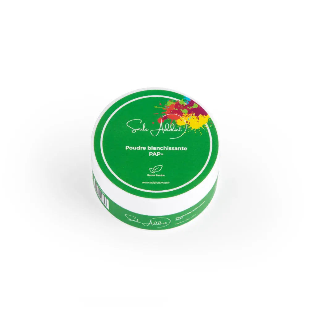 Poudre de PAP Blanchissante à la Menthe Addict Smile