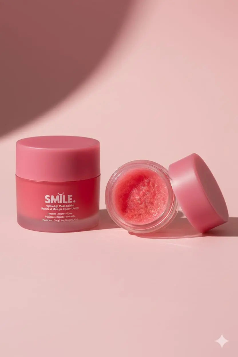 Smile Addict – Duo Soin Lèvres Luxe (Masque Hydra + Gommage) – 60 g | Smile Addict