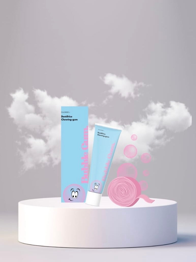 Dentifrice Aromatisé - Saveur Bubble Gum Smile Addict