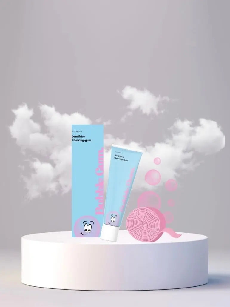 Dentifrice Aromatisé Saveur Bubble Gum 100 ml | Smile Addict 🍬 Smile Addict