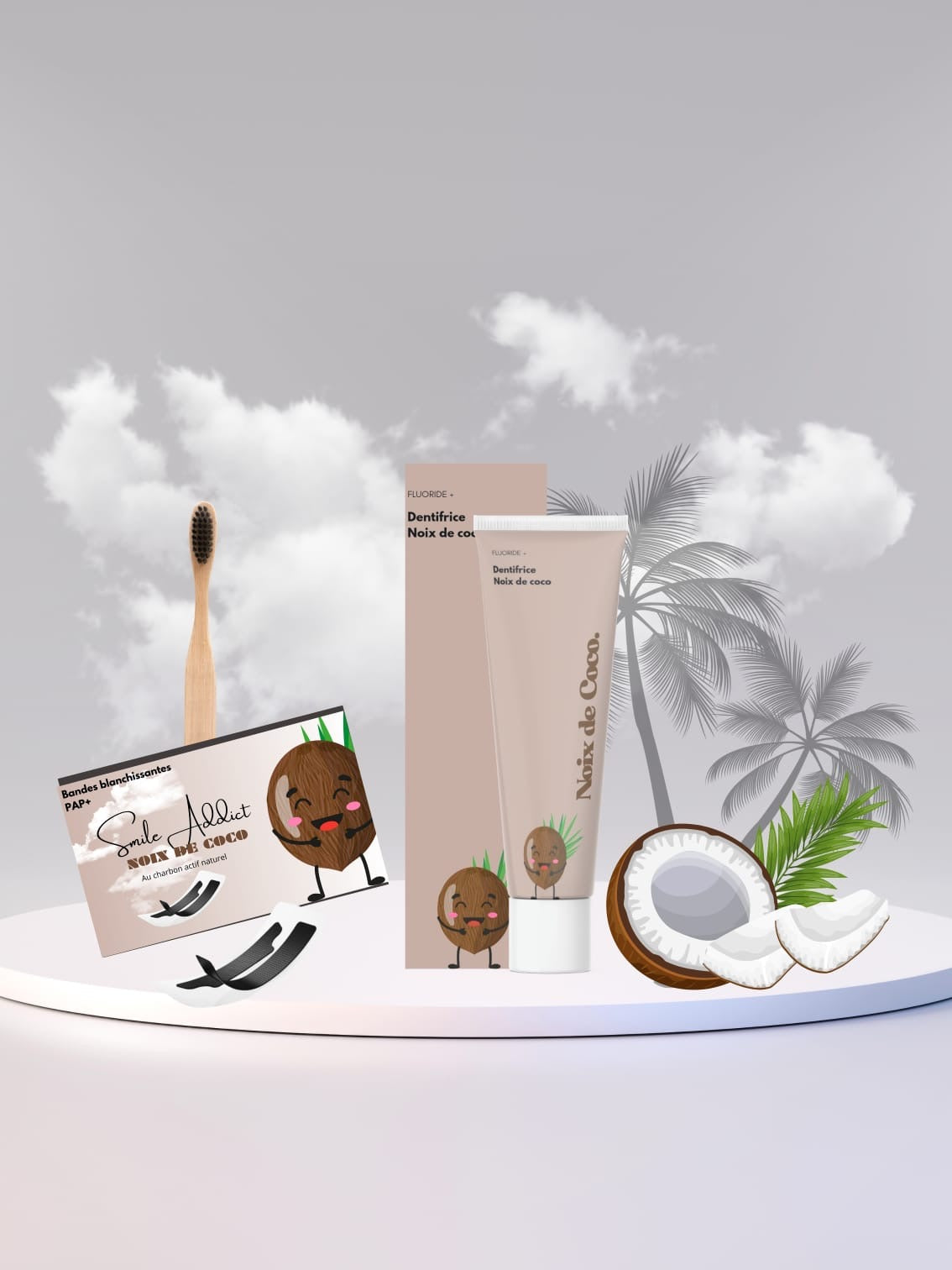 PACK BLANCHEUR A LA COCO | Smile Addict