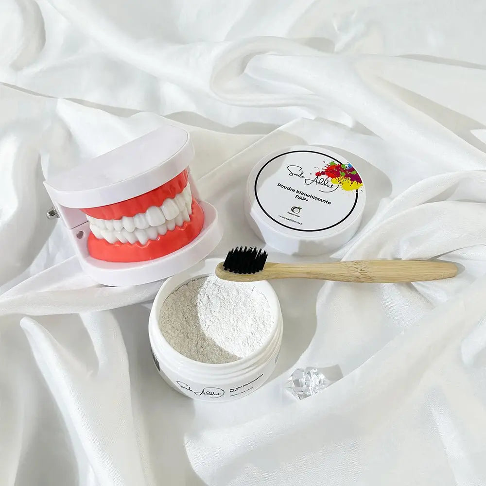 Poudre de PAP Blanchissante à la Noix de Coco Addict Smile