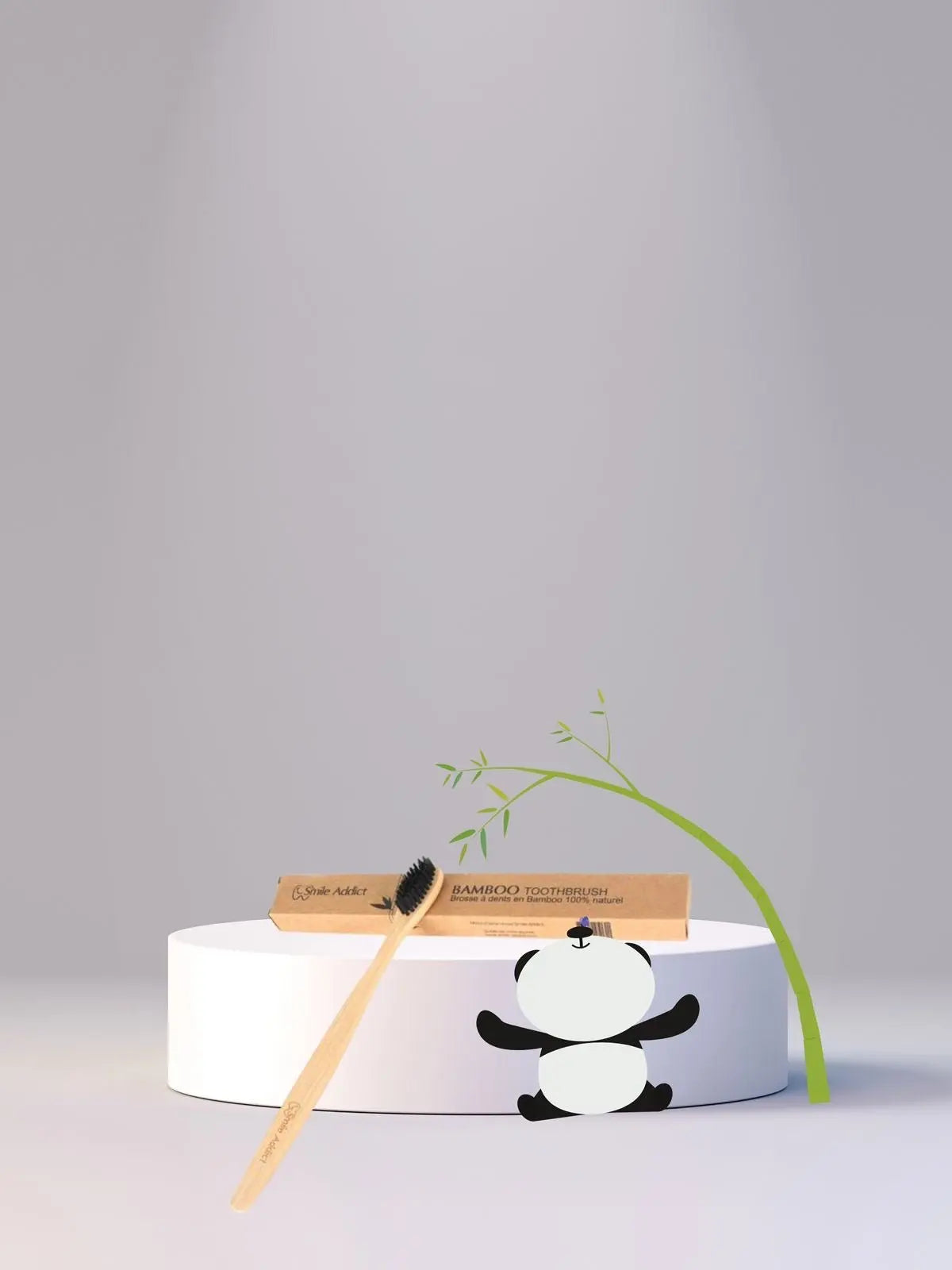 Brosse à Dents en Bambou - Écologique et Naturelle Smile Addict Addict Smile