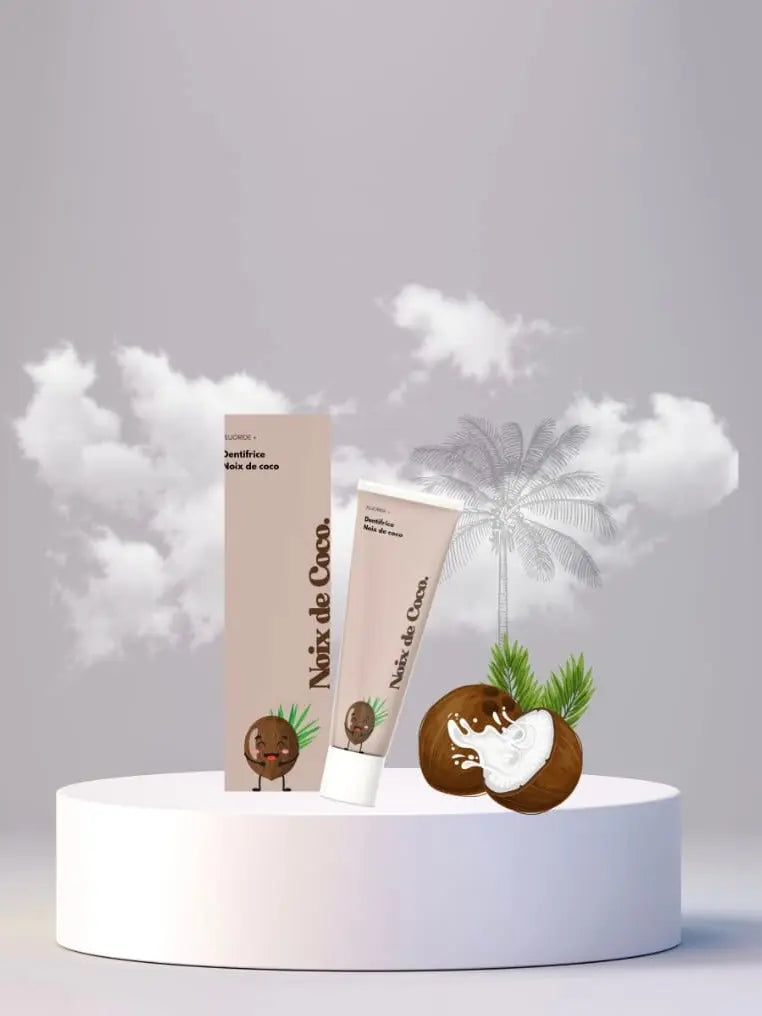 Dentifrice Aromatisé Saveur COCO – Adultes 100 ml | Smile Addict 🥥 Smile Addict