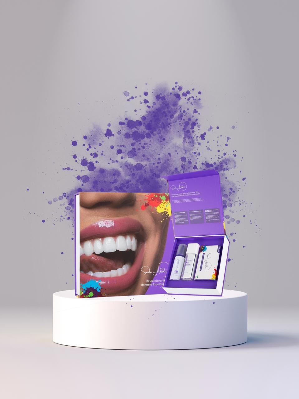 Neuheit Express Zahnaufhellungsset V34 Addict Smile
