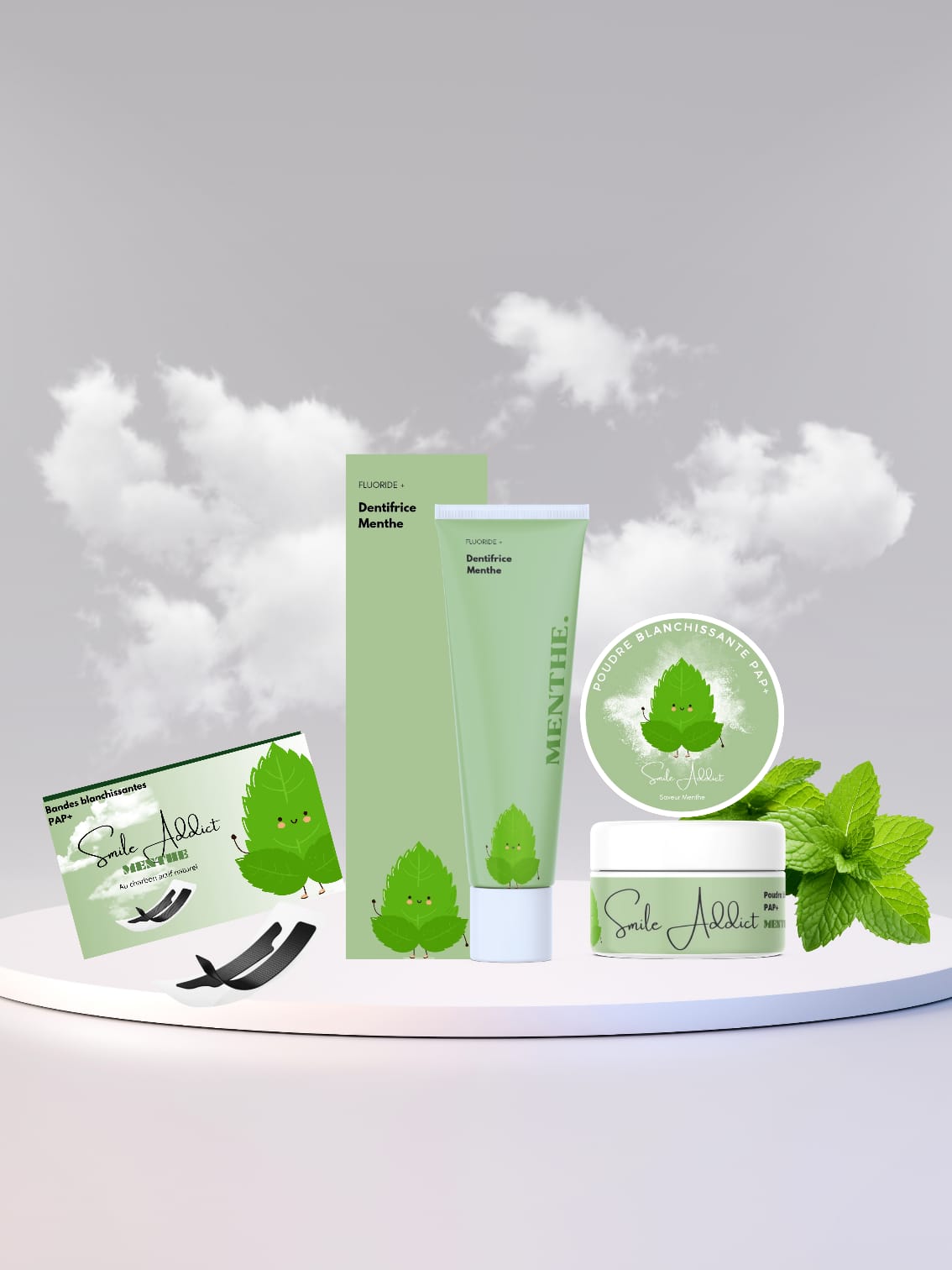 PACK XTREME BLANCHEUR A LA MENTHE | Smile Addict