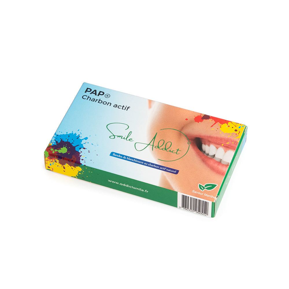 Bandes Blanchissantes - Saveur Menthe | Smile Addict