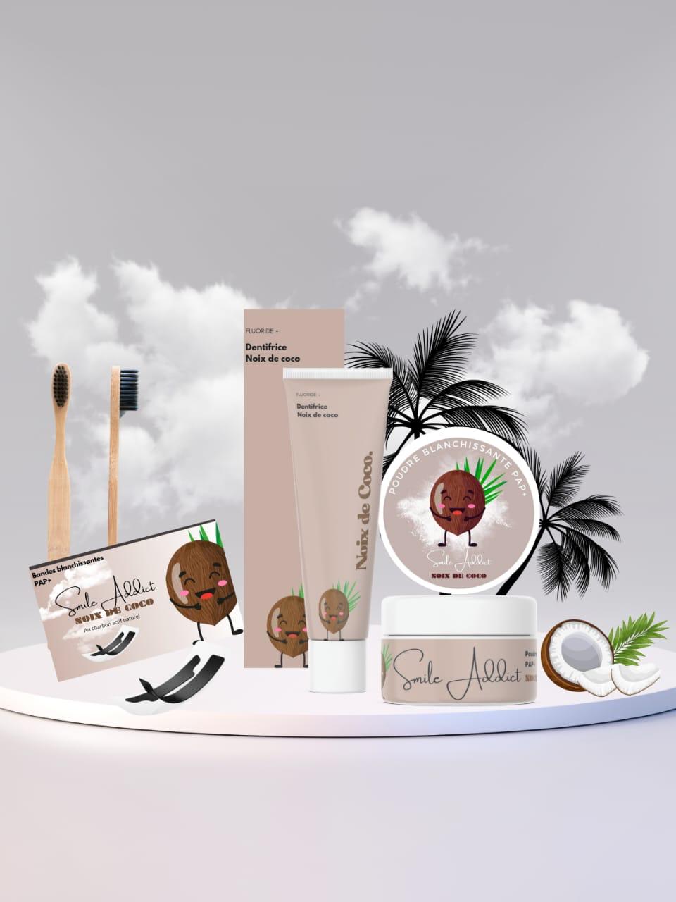 PACK XTREME BLANCHEUR A LA COCO Addict Smile