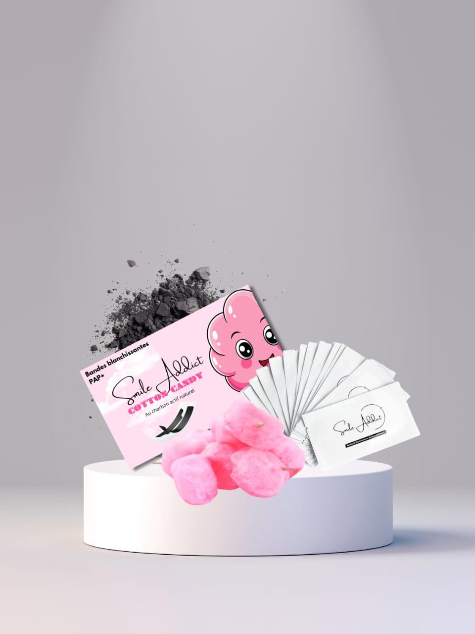PACK XTREME BLANCHEUR COTON CANDY - BARBE A PAPA Addict Smile