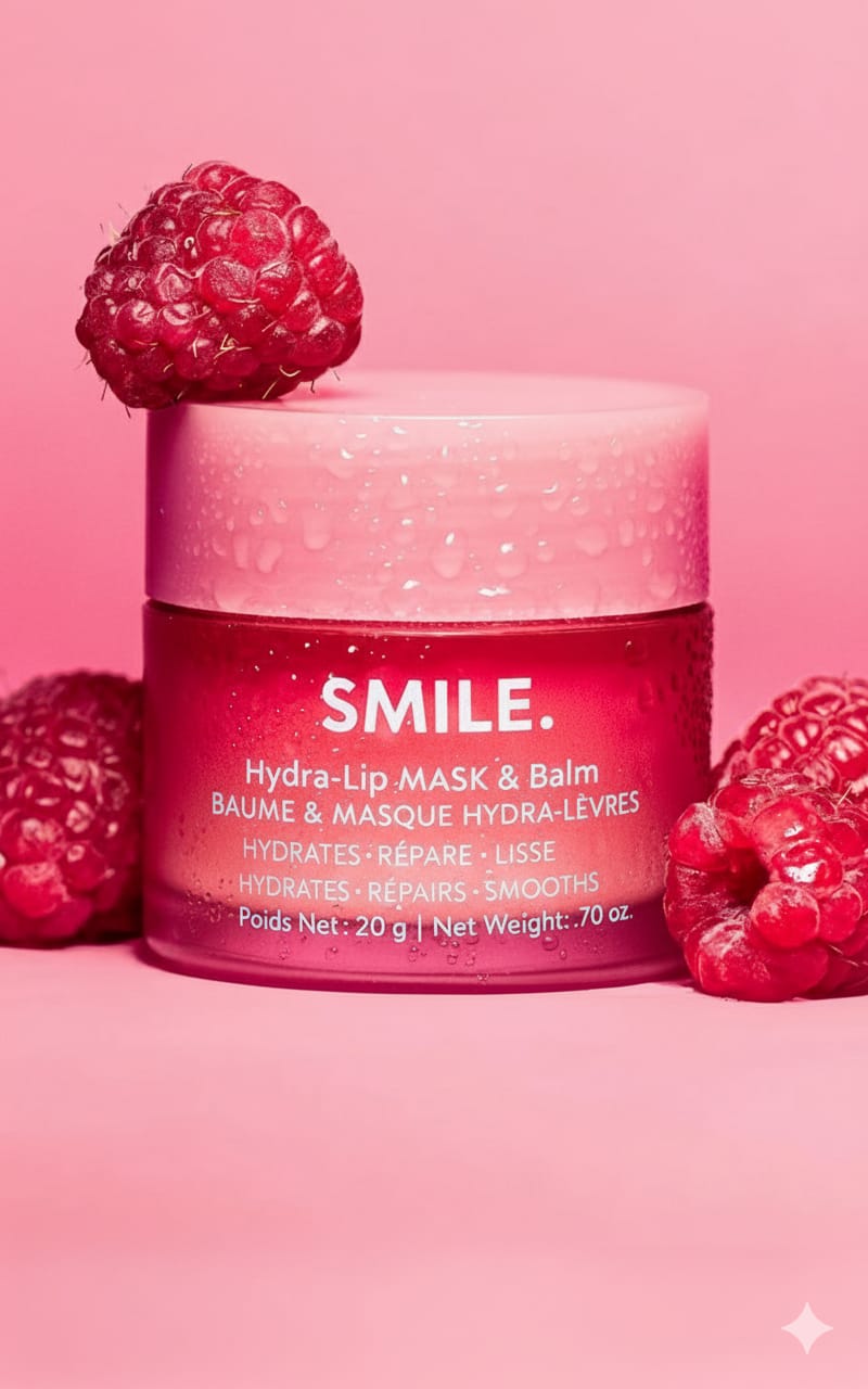 Smile Addict – Duo Soin Lèvres Luxe (Masque Hydra + Gommage) – 60 g Smile Addict