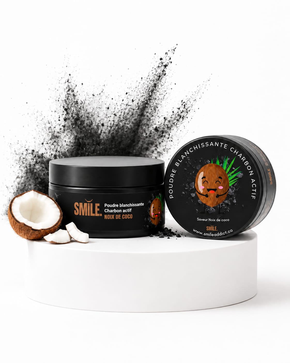 Poudre Blanchissante Charbon Actif Noix de Coco - packshot