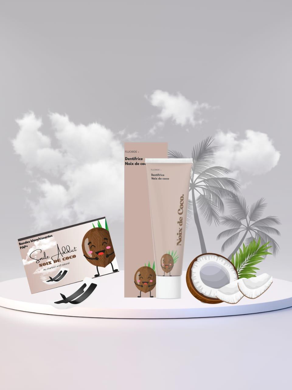 PACK BLANCHEUR A LA COCO | Smile Addict