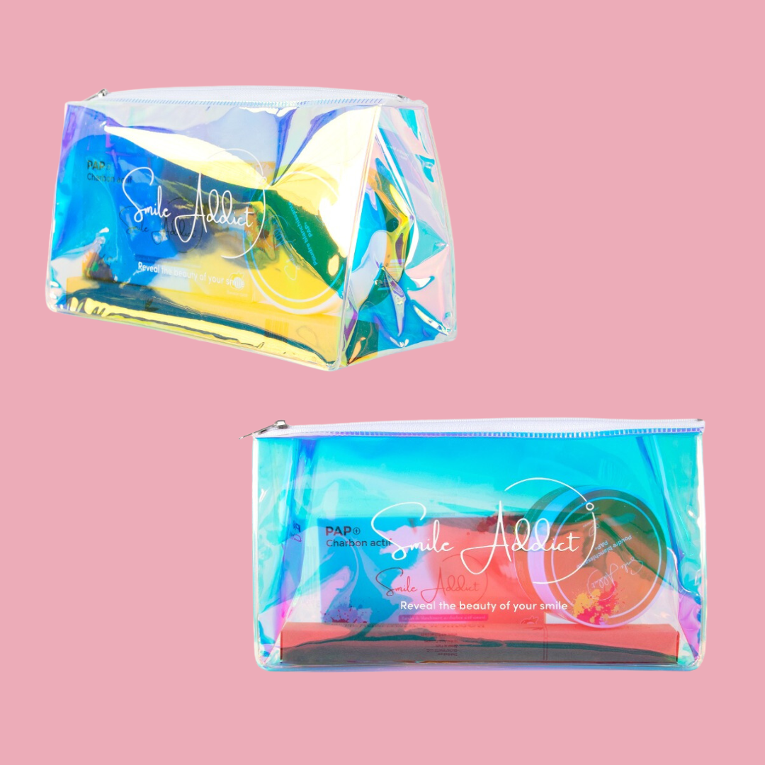 Trousse de Toilette Smile Addict – Élégante, Pratique et Durable | Smile Addict