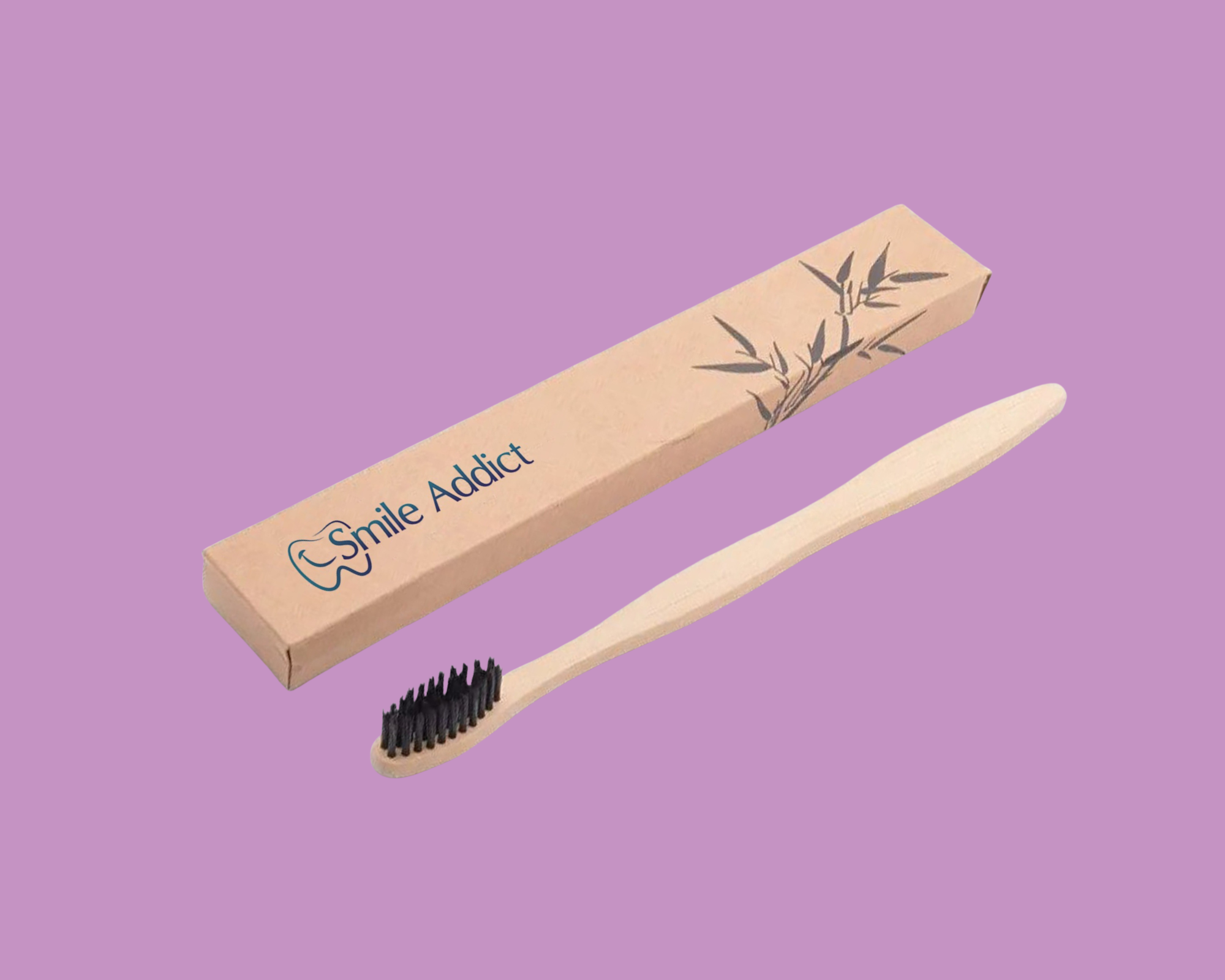 Bambuszahnbürste - Umweltfreundlich und natürlich Smile Addict Addict Smile