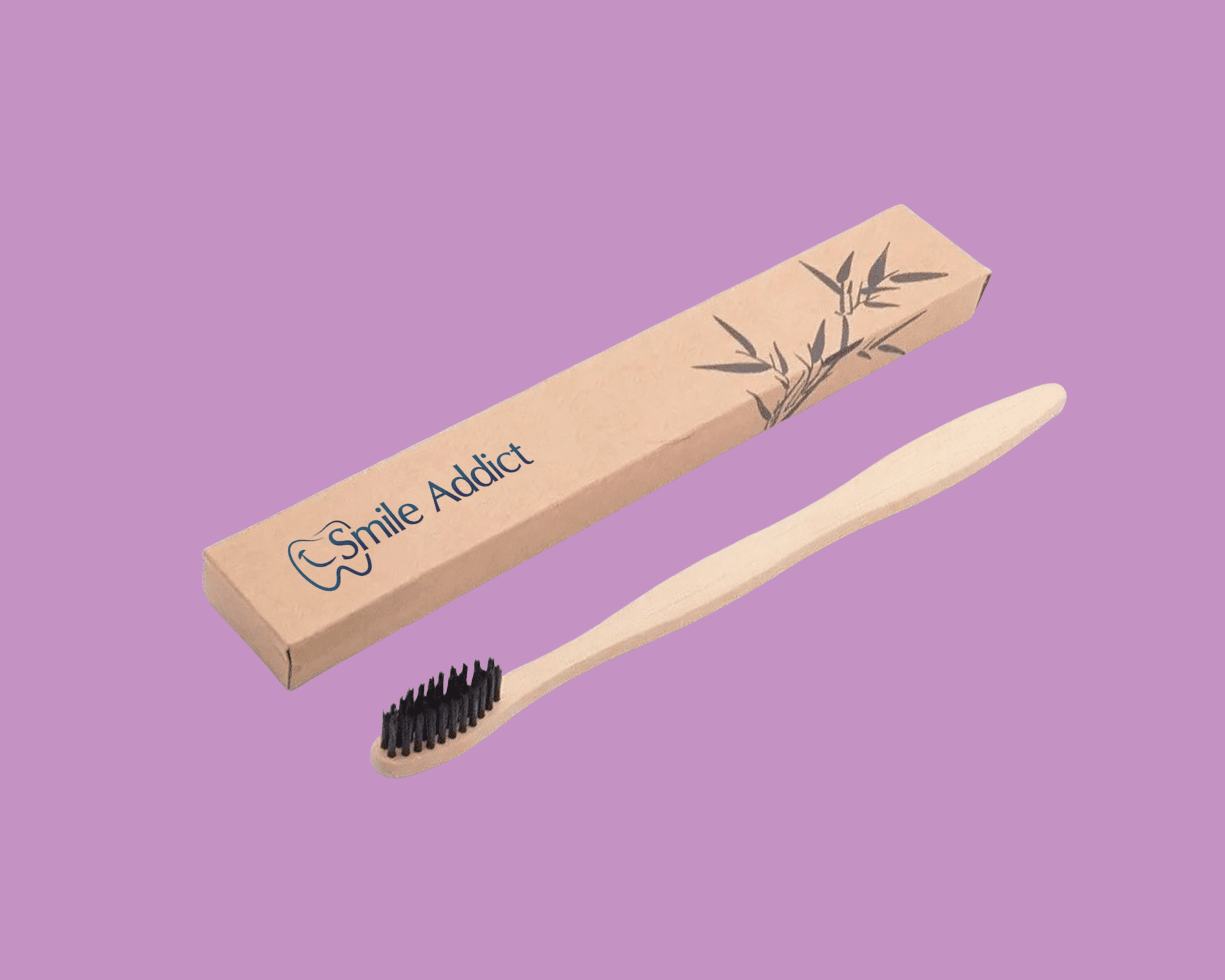 Brosse à Dents en Bambou - Écologique et Naturelle Smile Addict Addict Smile