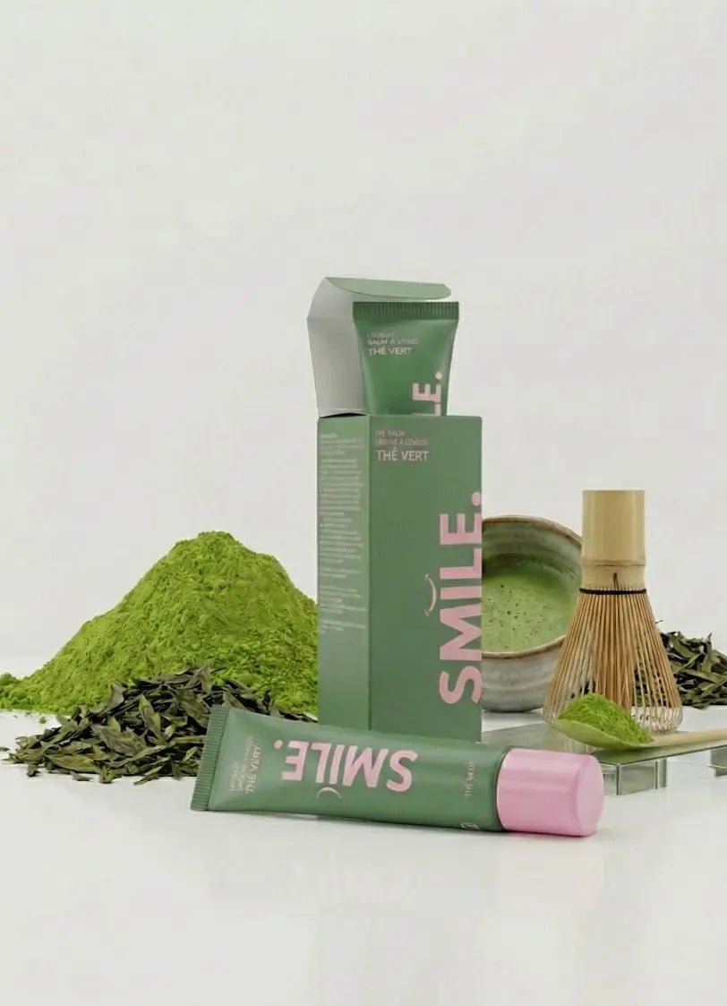 Baume à Lèvres MATCHA – Thé Vert — vue 7 | Smile Addict