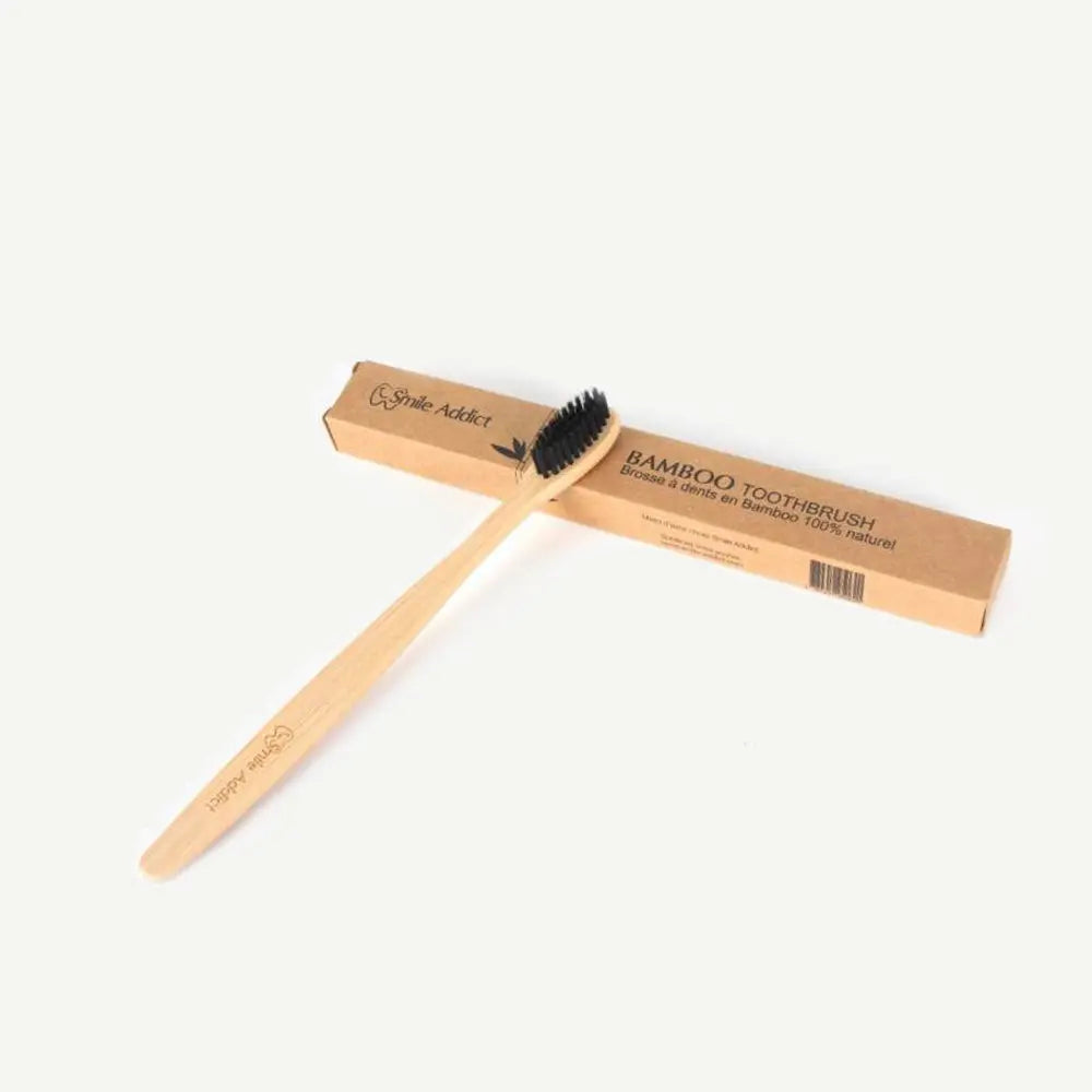Brosse à Dents en Bambou - Écologique et Naturelle Smile Addict Addict Smile