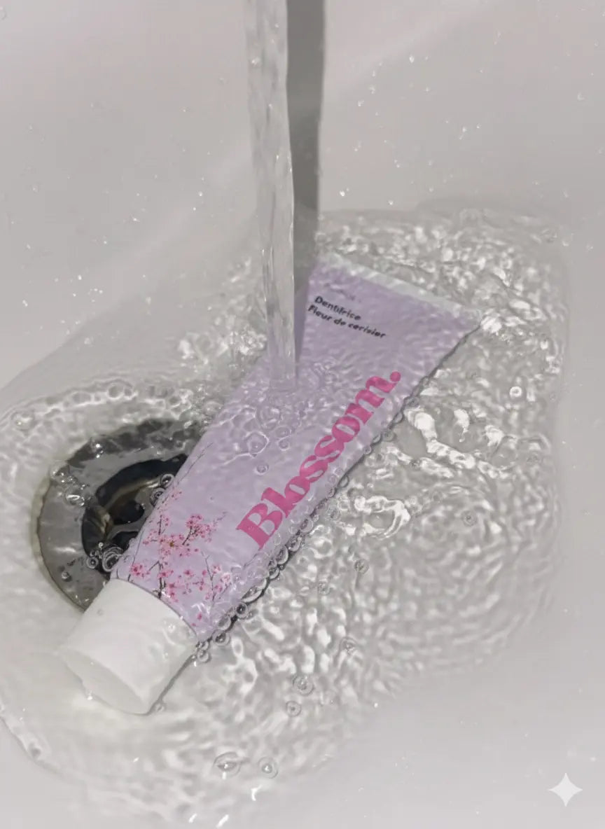 Dentifrice Aromatisé Saveur Fleur de Cerisier Blossom – Ad — pack complet Smile Addict | Smile Addict