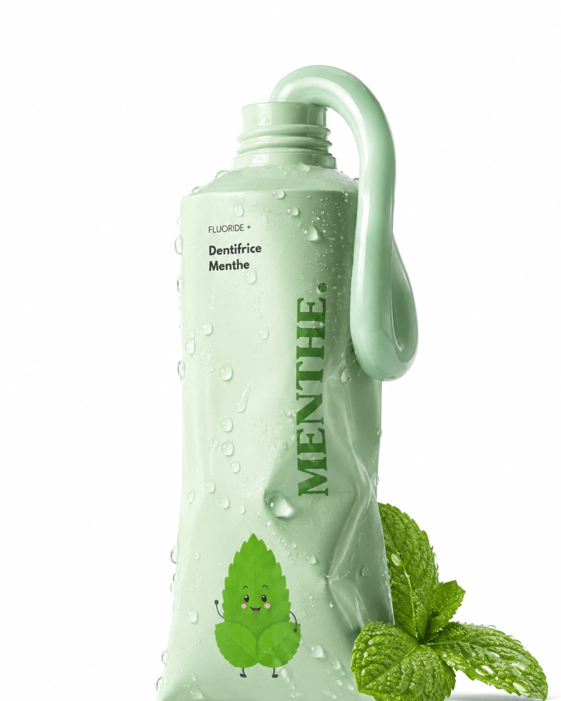 Dentifrice Aromatisé Saveur MENTHE – Adultes 100 ml 🌱 — mode d'emploi | Smile Addict
