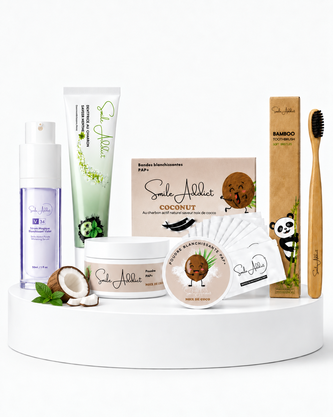 Pack Complet Blancheur Intense – Routine 5 Produits Blanchiment Dentaire Pack Complet Blancheur Intense – Routine 5 Produits Blanchiment Dentaire