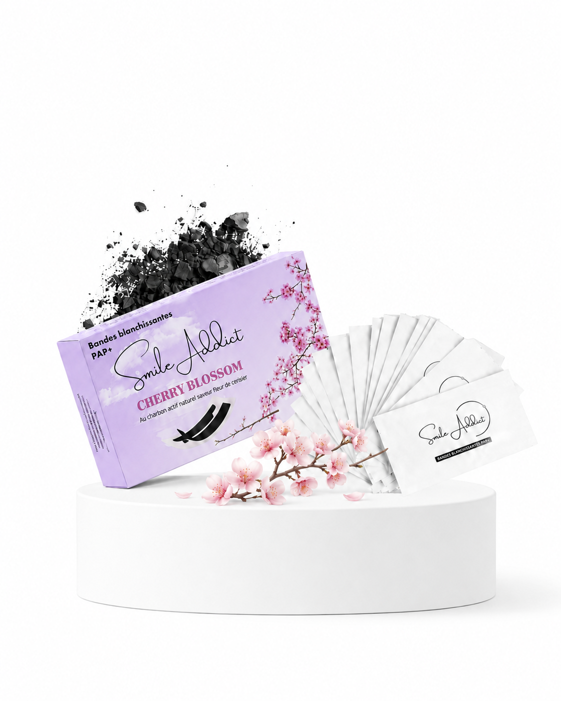 Xtreme-Pack Blancheur Blossom PAP+ und Holzkohle – Zahnaufhellung zu Hause