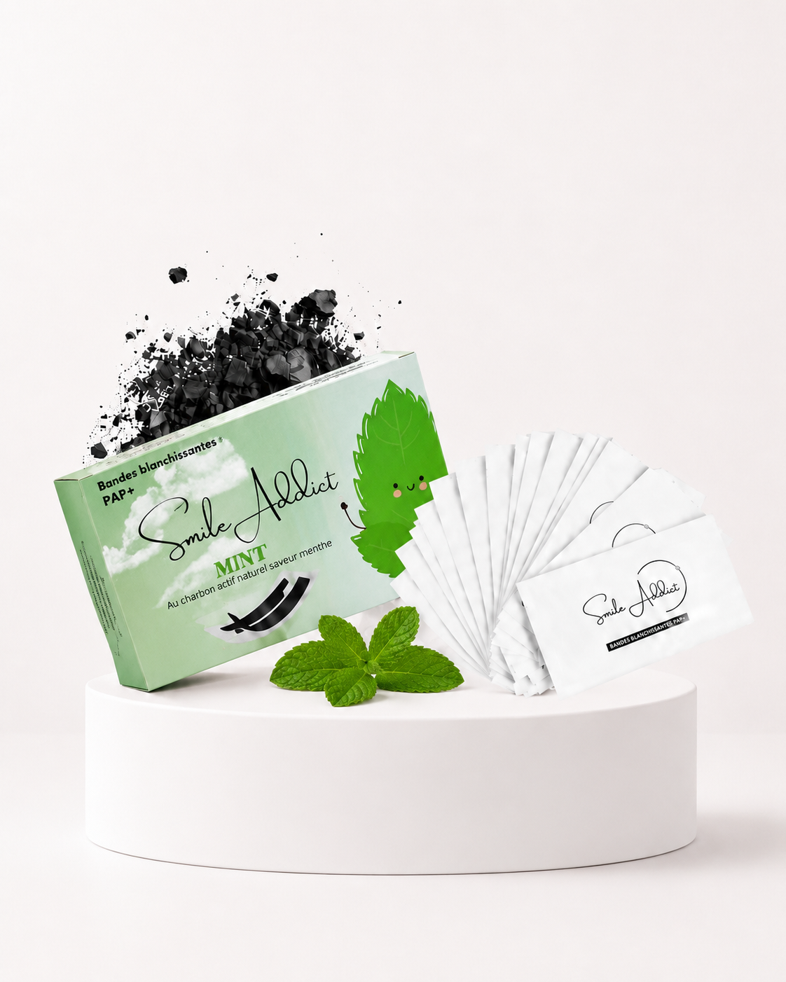 Bandes Blanchissantes - Saveur Menthe
