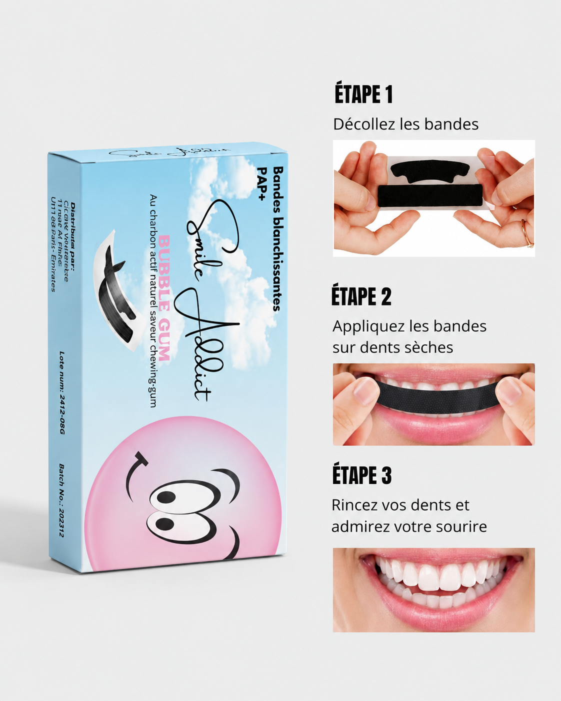 ROUTINE BLANCHEUR FRAICHEUR - EDITION BUBBLE GUM