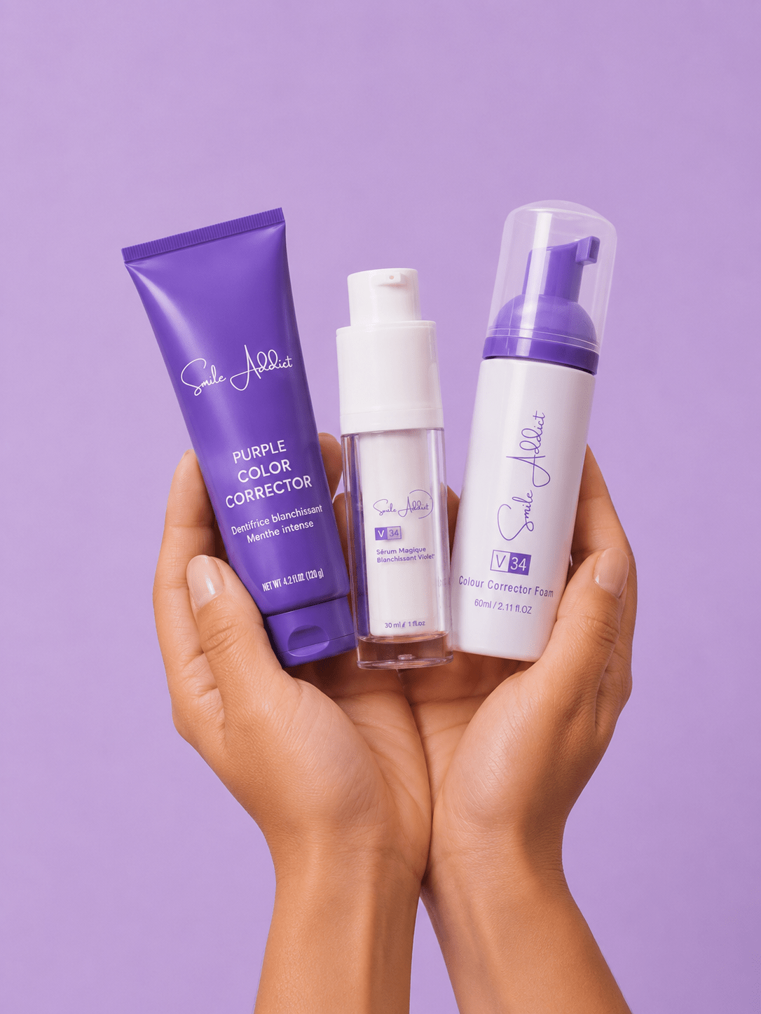 PACK ROUTINE EXPRESS BLANCHEUR — PACK BEST-SELLER SMILE ADDICT - Smile Addict