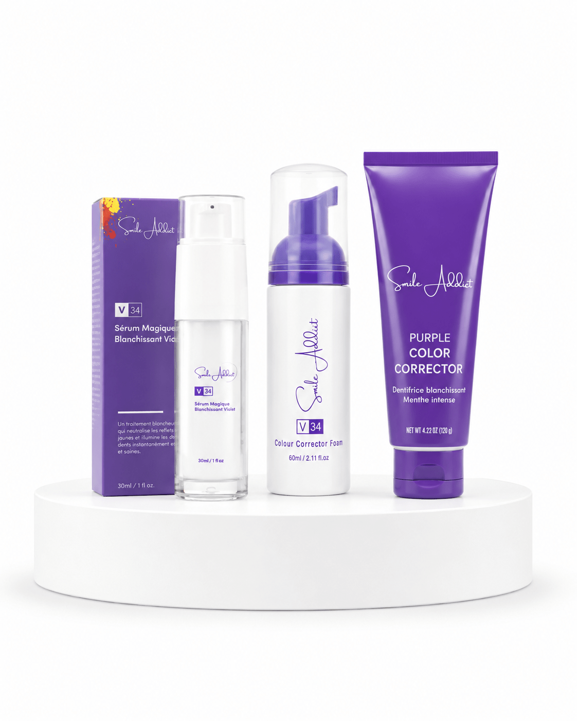PACK ROUTINE EXPRESS BLANCHEUR — PACK BEST-SELLER SMILE ADDICT - Smile Addict
