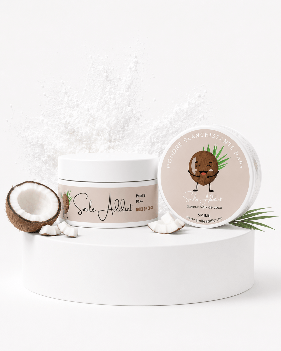 Poudre de PAP Blanchissante à la Noix de Coco — image principale | Smile Addict
