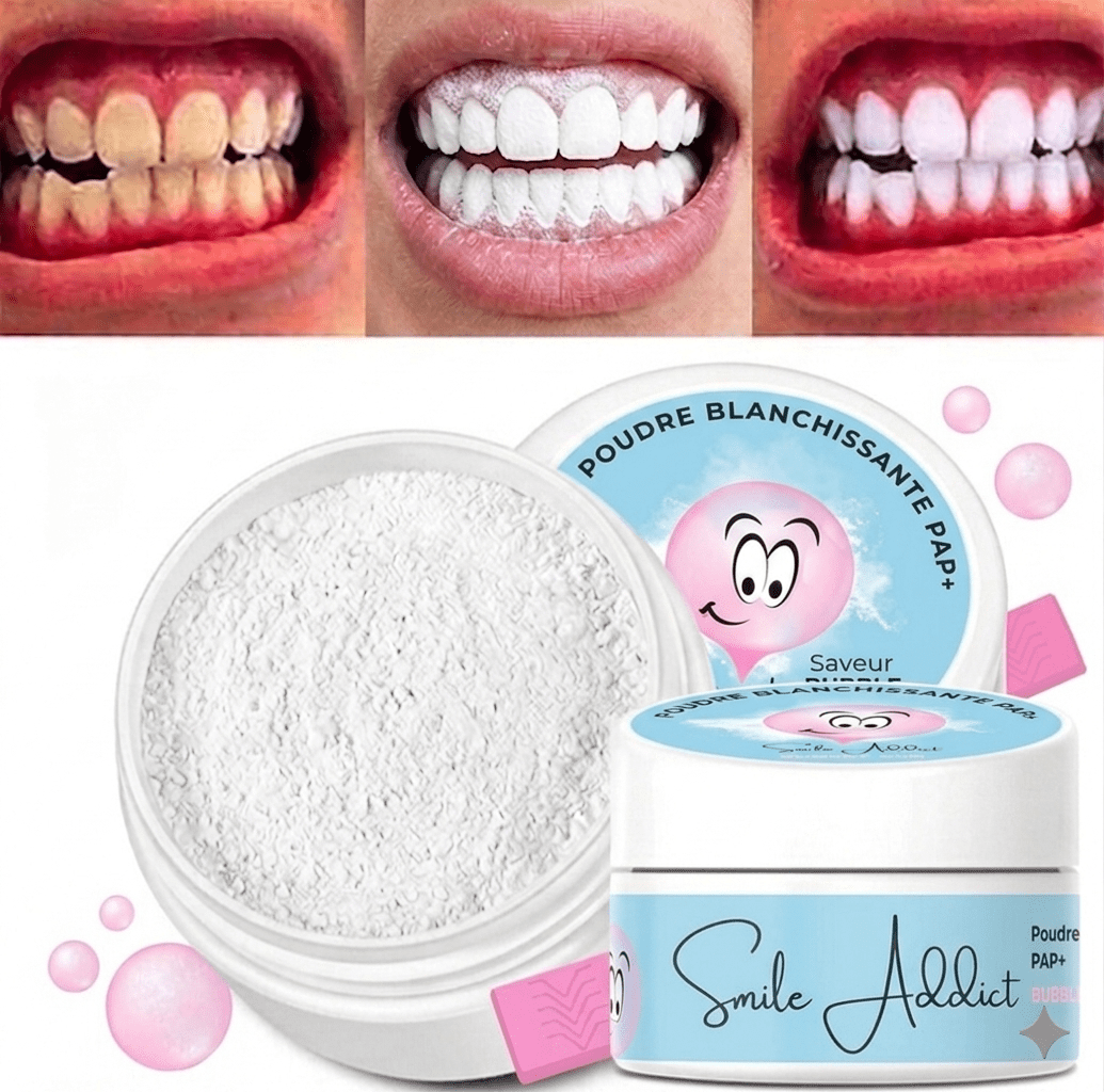 ROUTINE BLANCHEUR FRAICHEUR - EDITION BUBBLE GUM - Smile Addict