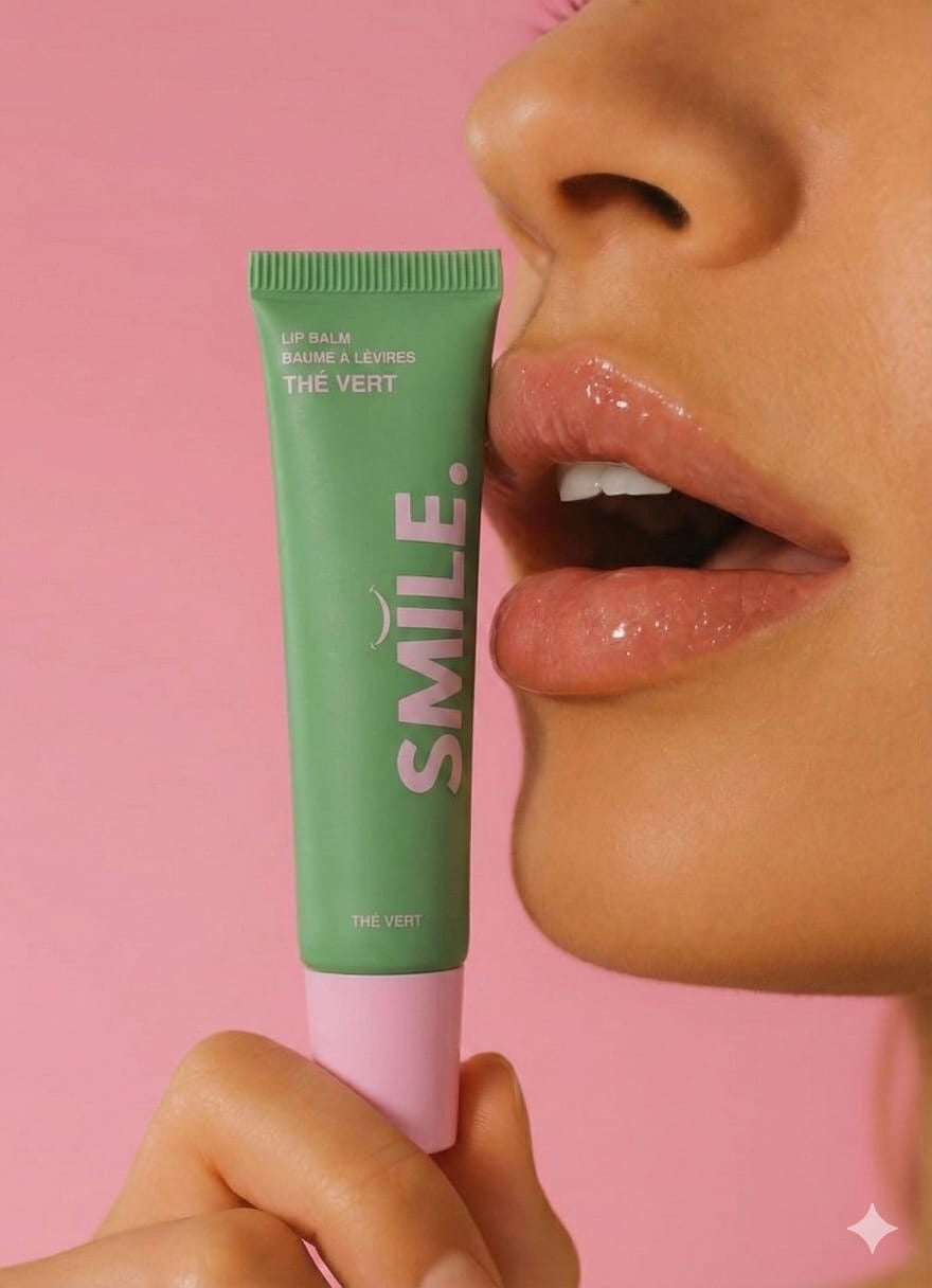 Baume à Lèvres MATCHA – Thé Vert – Smile Addict