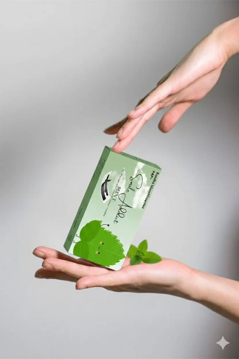 Bandes Blanchissantes - Saveur Menthe Smile Addict