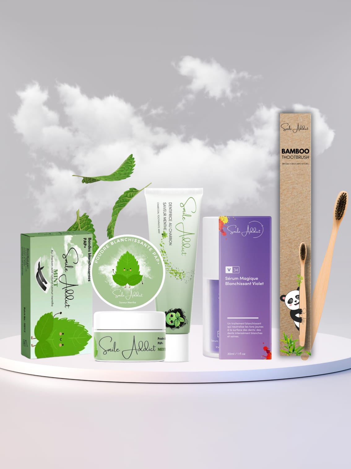 pack complet intense Smile Addict