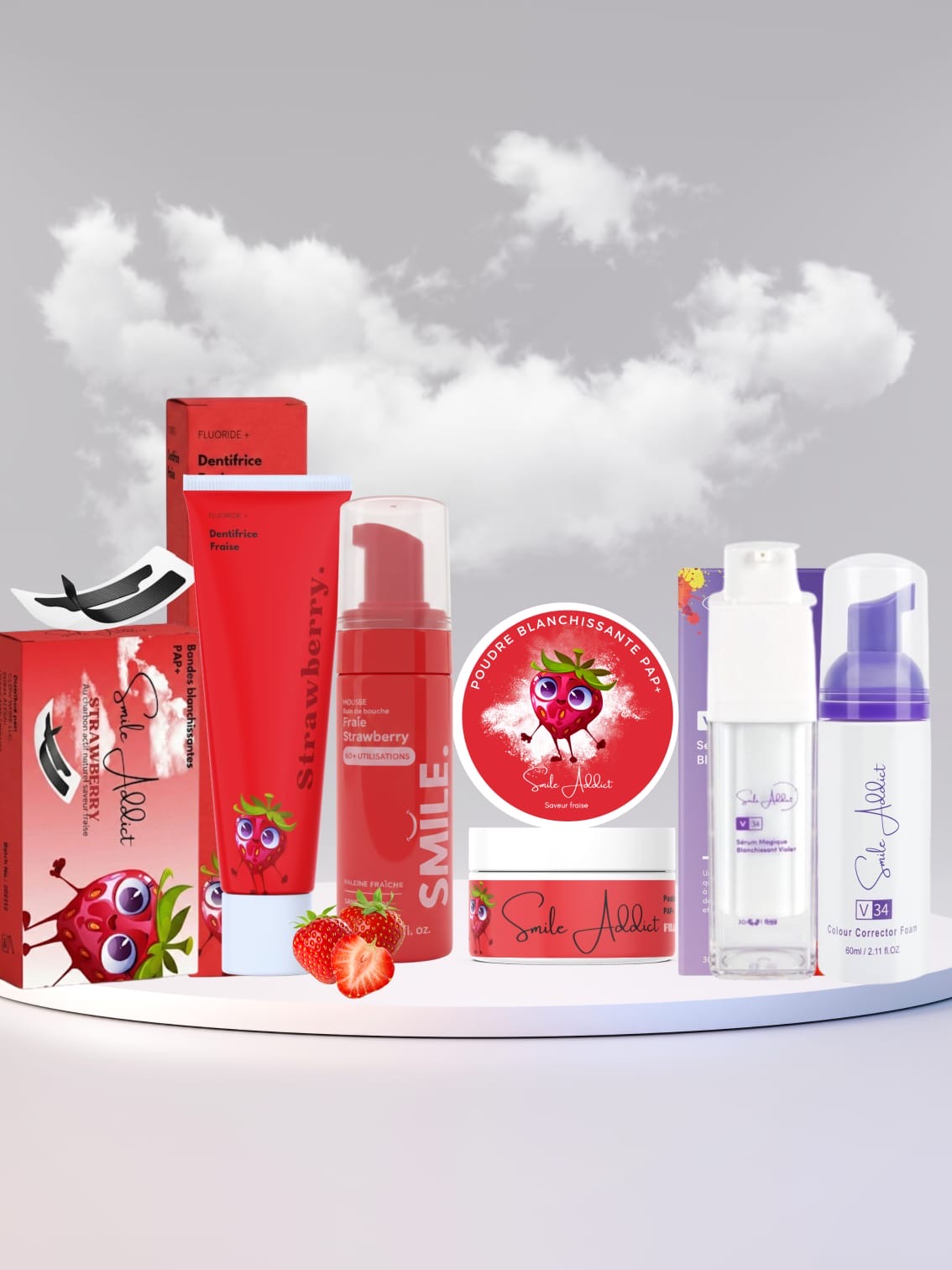 BEAUTY CAM PACK VIP – GAMME FRAISE SMILE ADDICT