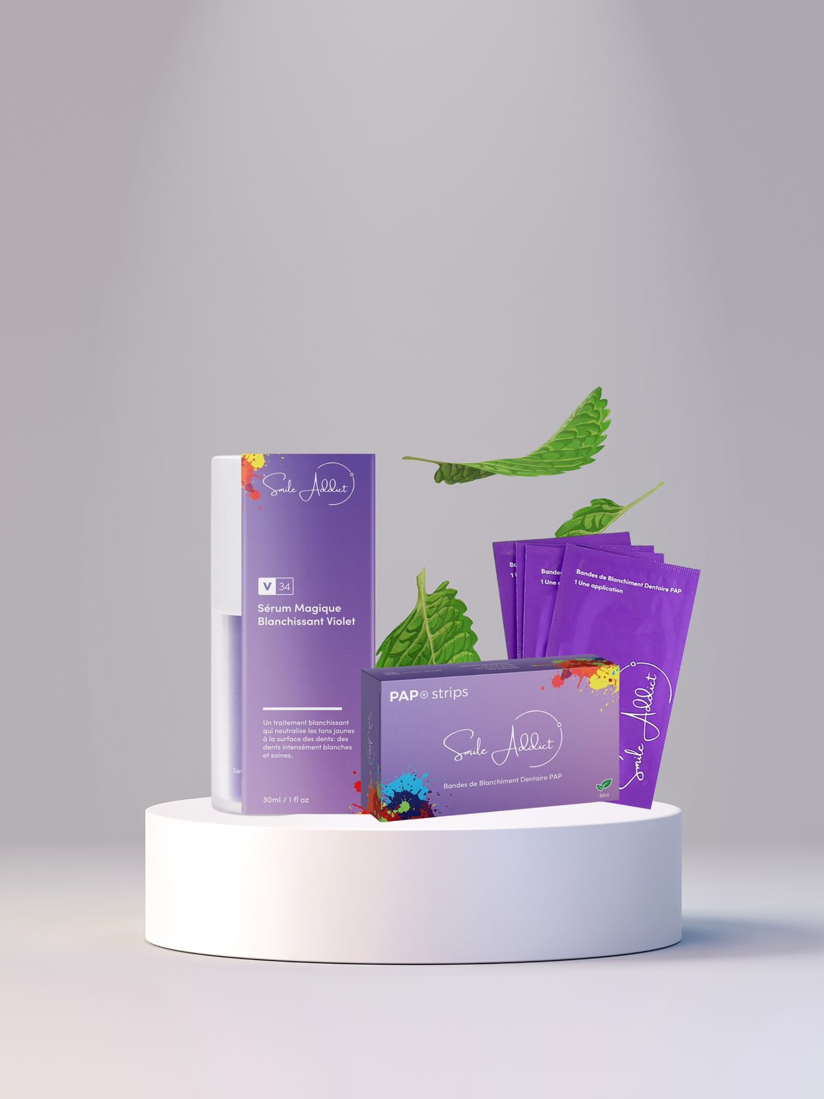 Pack Blancheur EXTREME WHITE PAP+ Smile Addict