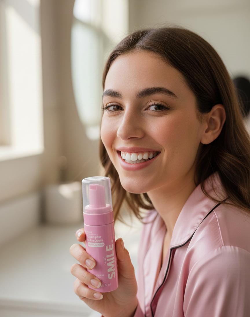 Barbe à Papa Foaming Mouthwash – Smile Addict