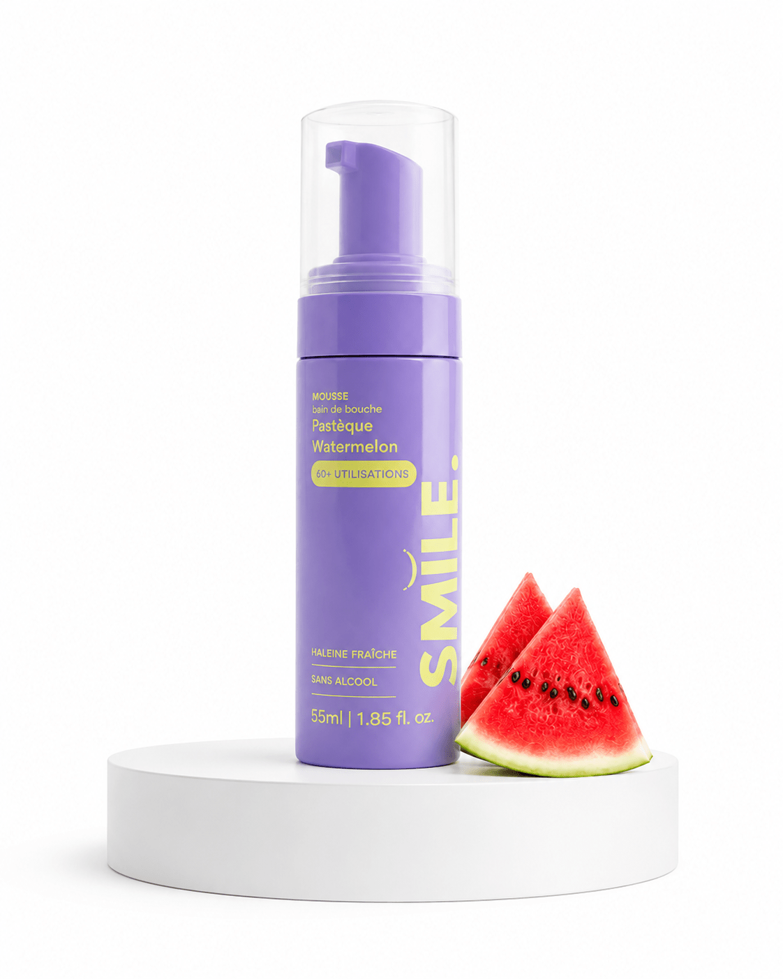 Bain de bouche mousseux Pastèque – Smile Addict - Smile Addict
