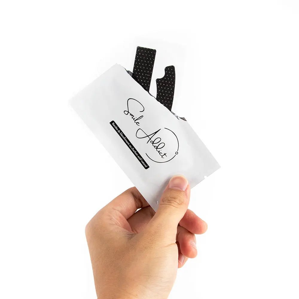 Bandes Blanchissantes - Saveur Noix de Coco — pack complet Smile Addict | Smile Addict